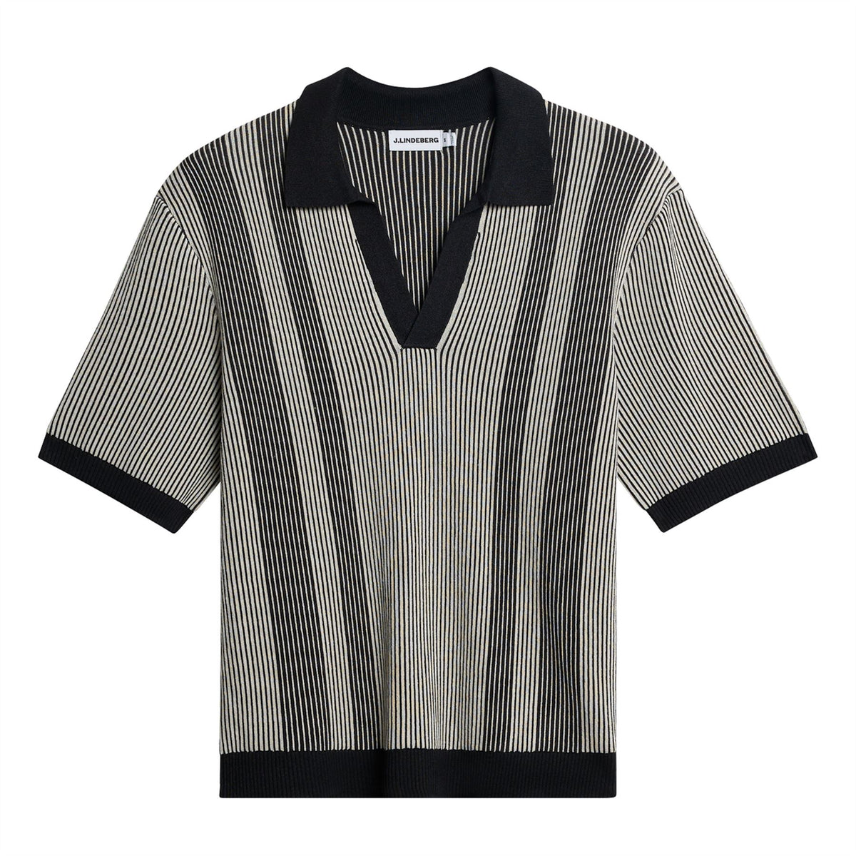 Sal Knitted Polo Moonbeam