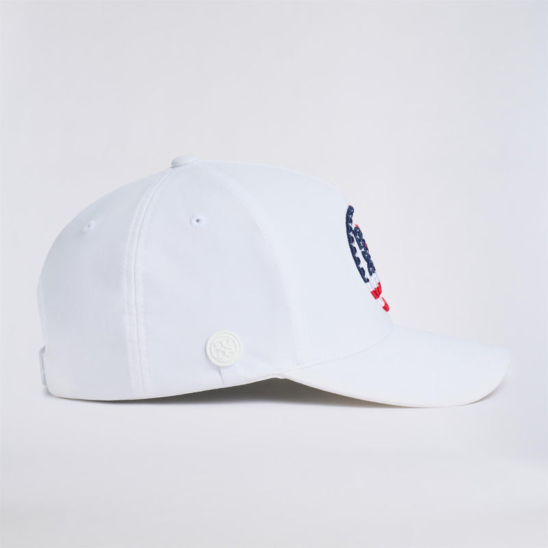 Stars & Stripes Delta Hat Snow/RWB