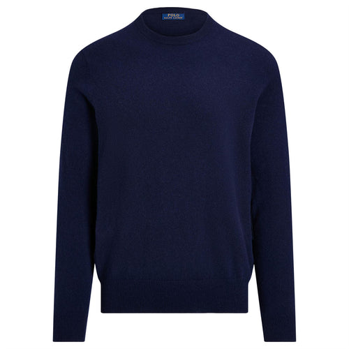 LS Washable Cashmere Crewneck Sweater Refined Navy - AW23
