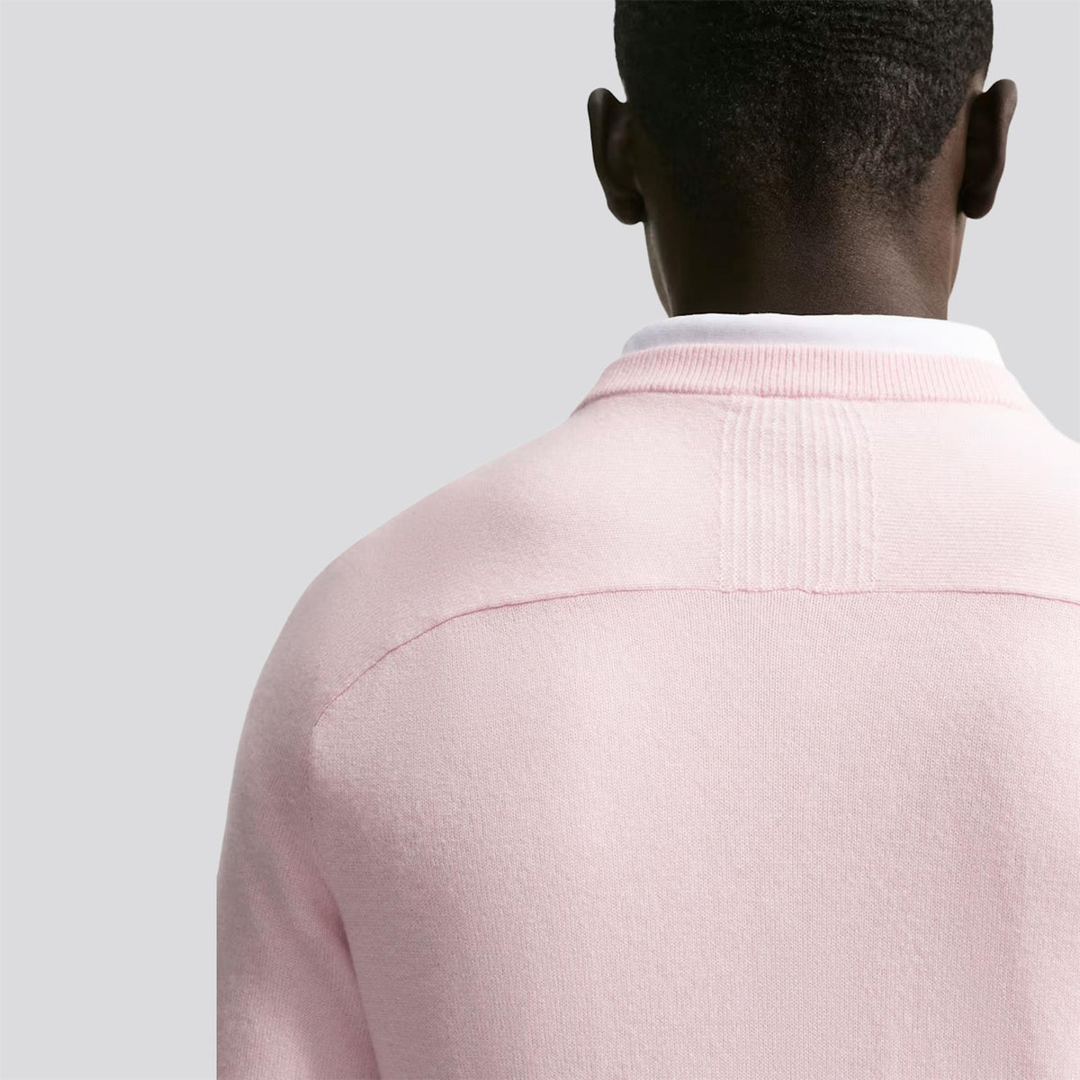 Tailored Performance Crewneck Sweater Pearl Pink/Sail