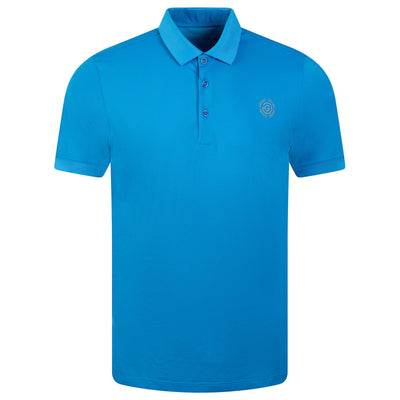 Max Tour Ventil8+ Polo Shirt Blue - AW23