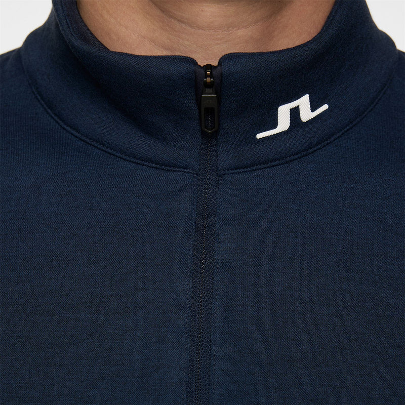Heath Strike Mid Layer Navy Melange
