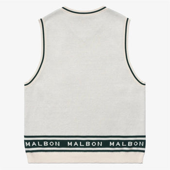 【新品未使用 / 正規品 / M】MALBON GOLF WINGER VEST Malbon Evergeen Padded Vest Black – Bisque Golf