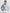 RLX Quilted Double Knit Half Zip Pullover Office Blue Heather