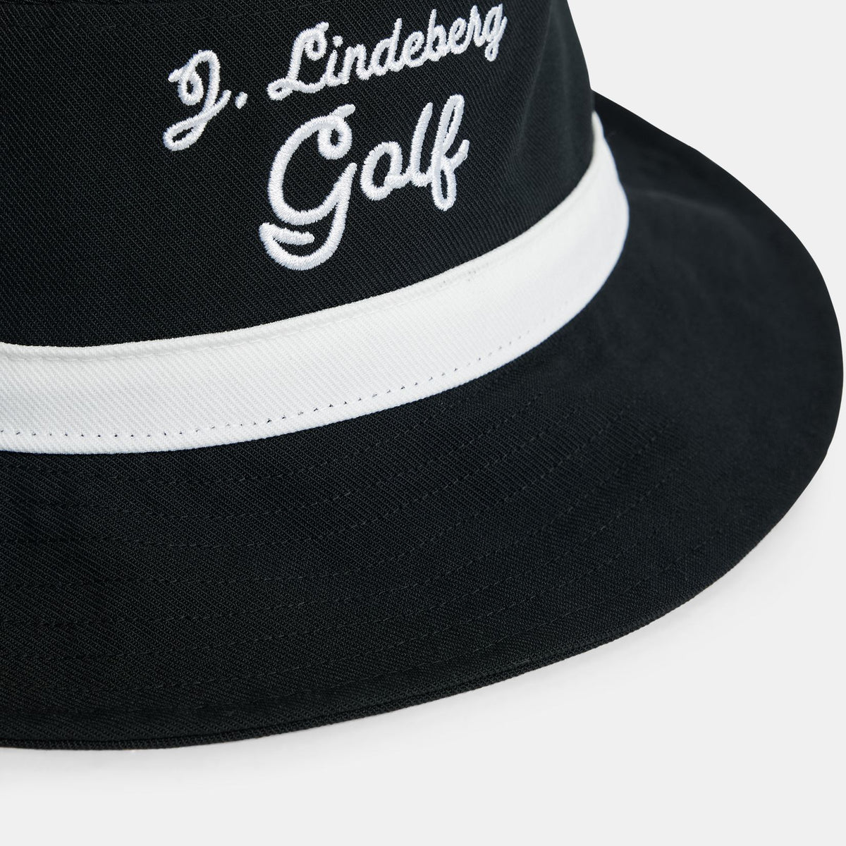 Lukas Polyester Twill Bucket Hat Black