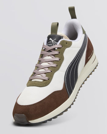 Puma x GGNC Helsinki Golf Shoes Warm White/Flat Dark Gray/Dark Sage