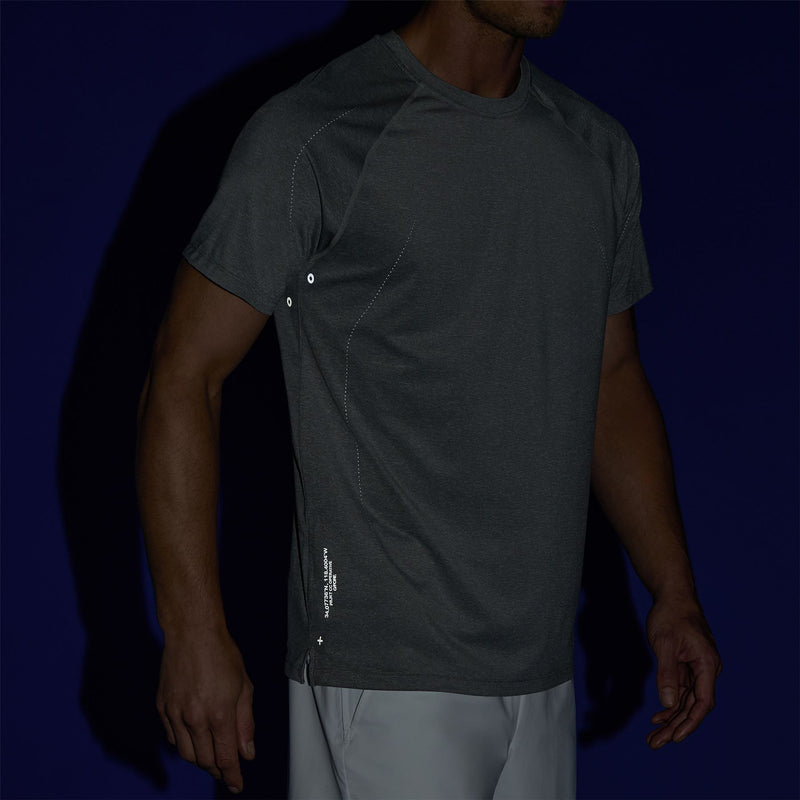 Essential Tech Jersey Ops Tee Heather Gray