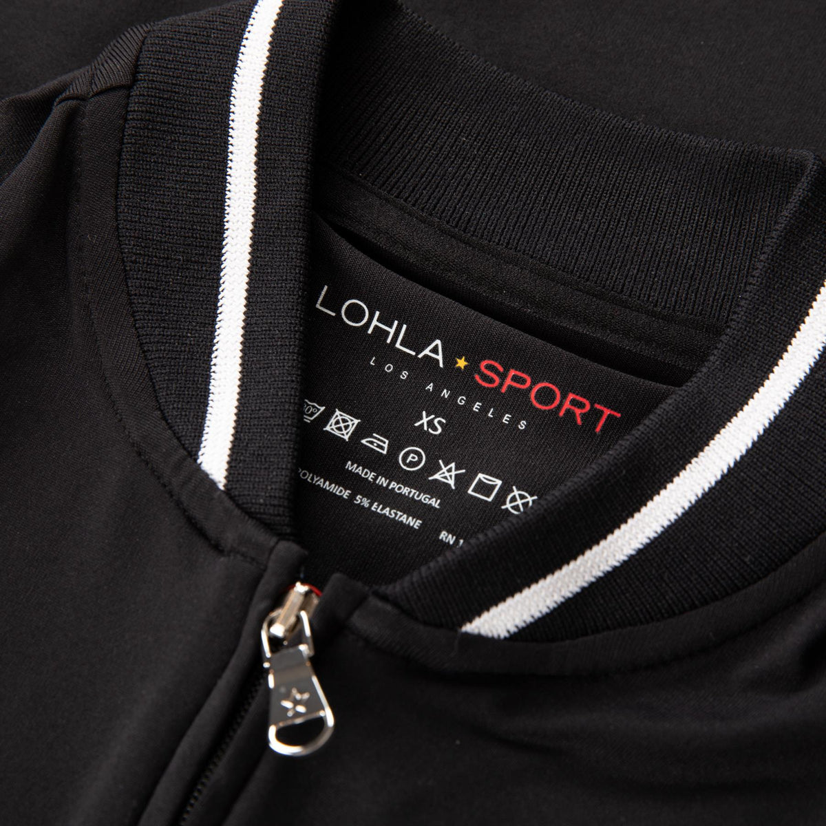 Womens The Maddie Sleeveless Polo Black