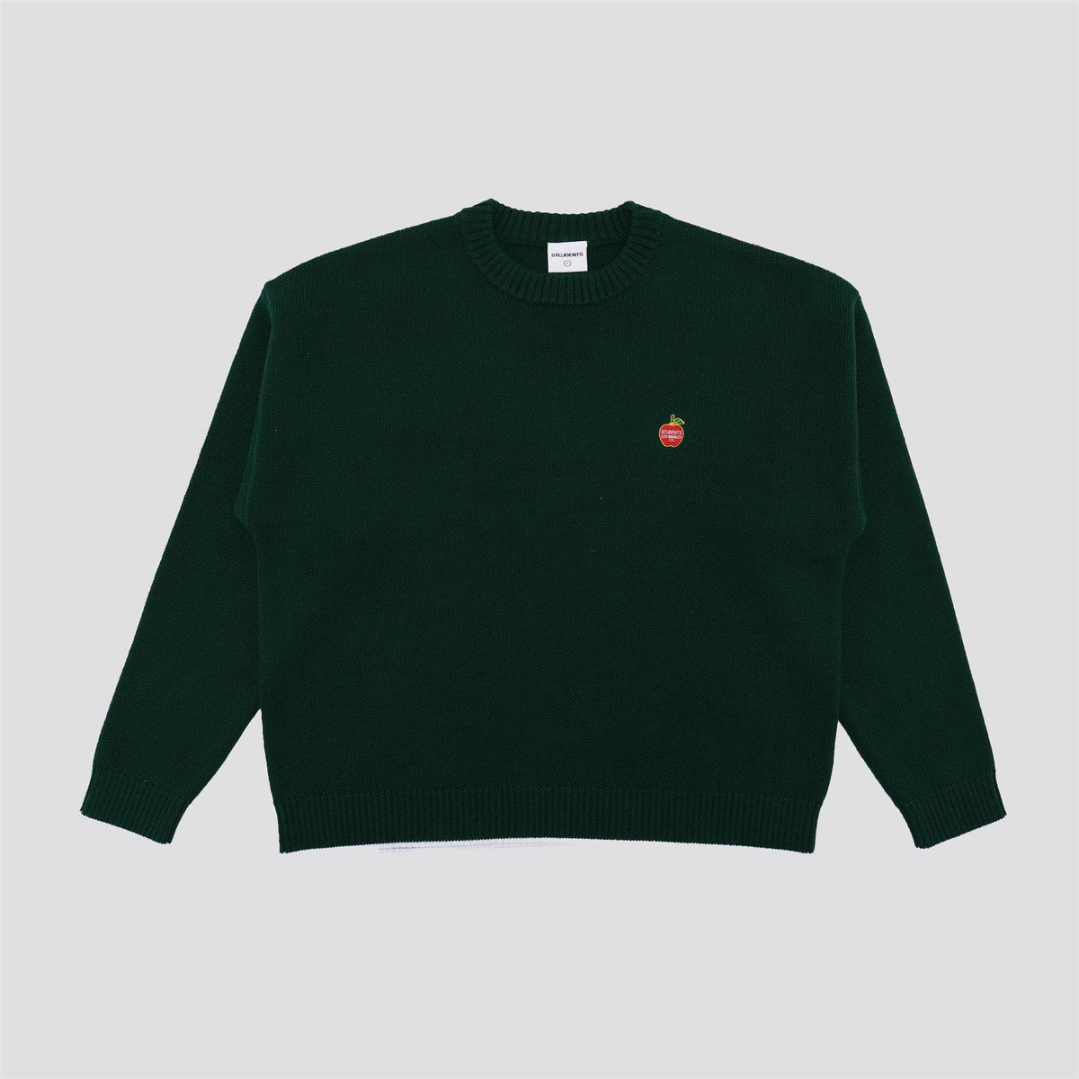Foster Knit Crew Sweater Green