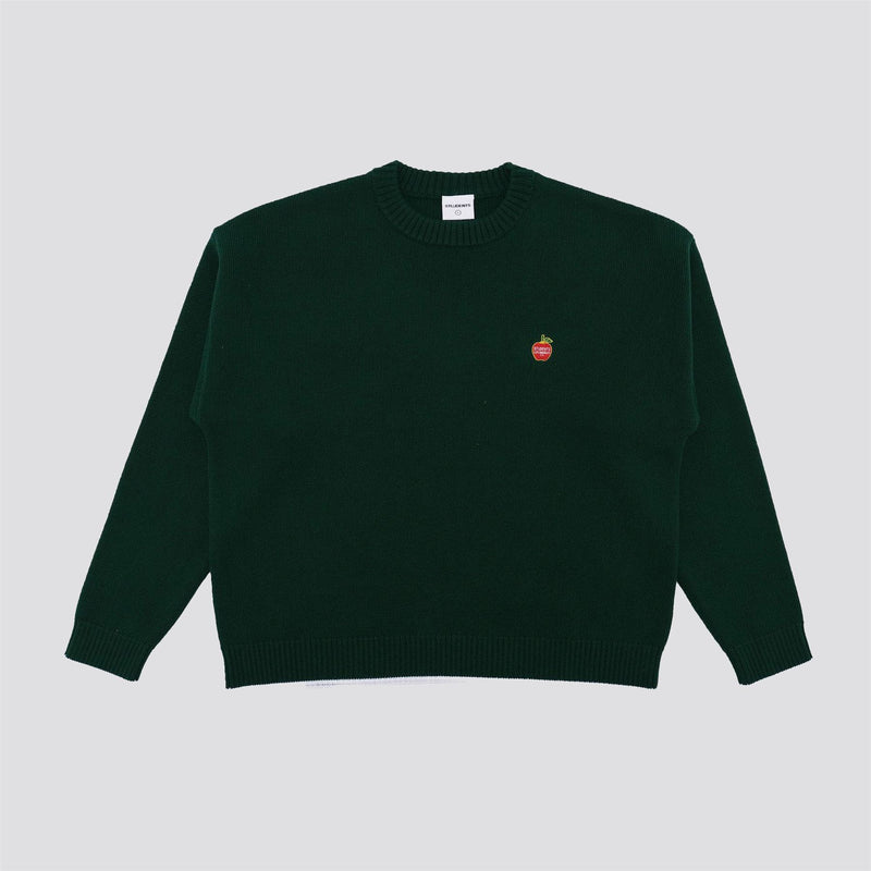 Foster Knit Crew Sweater Green