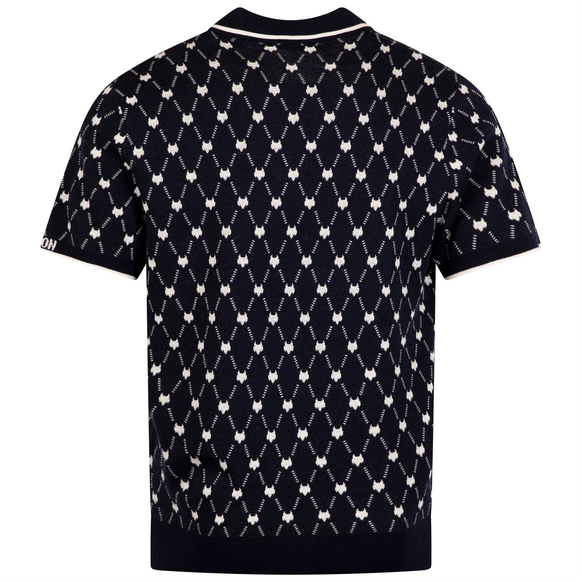 Wolf Chain Johnny Collar Saratoga Polo Maltese Blue