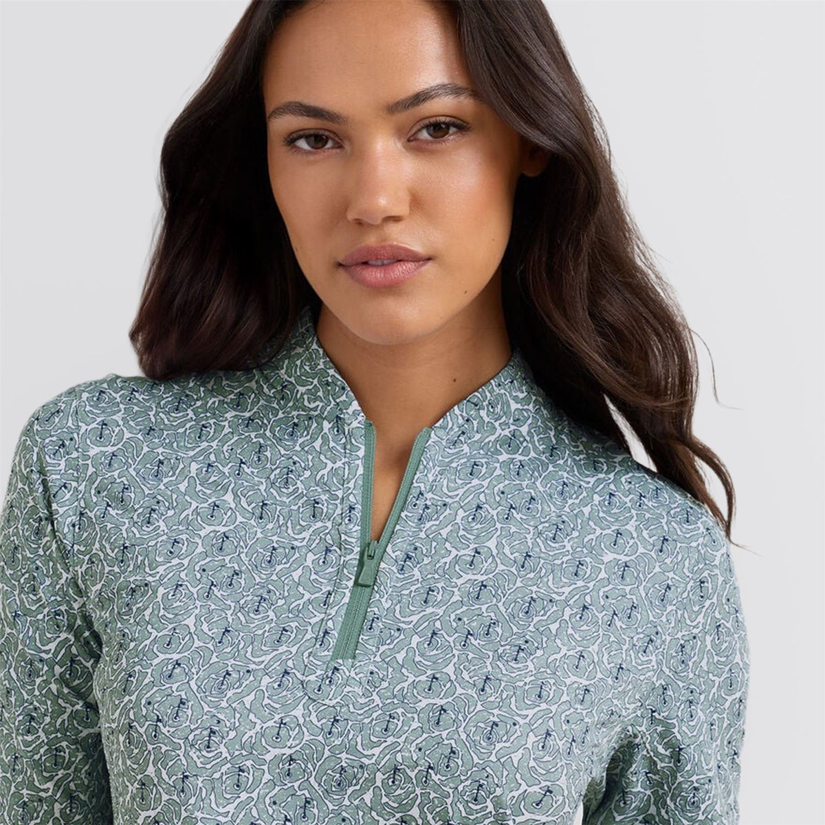 Womens Shadebreak On The Green Lightweight Sunshirt Willow
