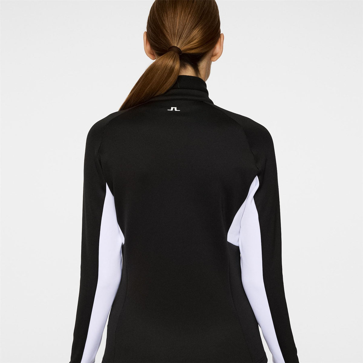 Womens Arja Quarter Zip Mid Layer Black