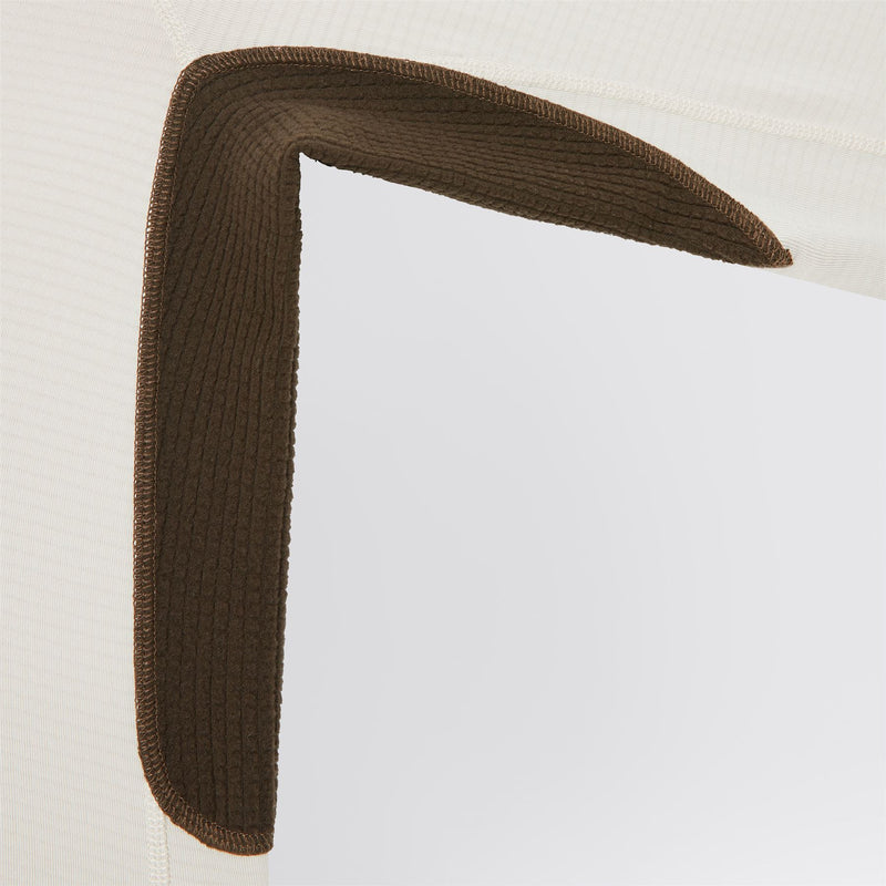 Long-Sleeve Fleece Base Layer Ivory