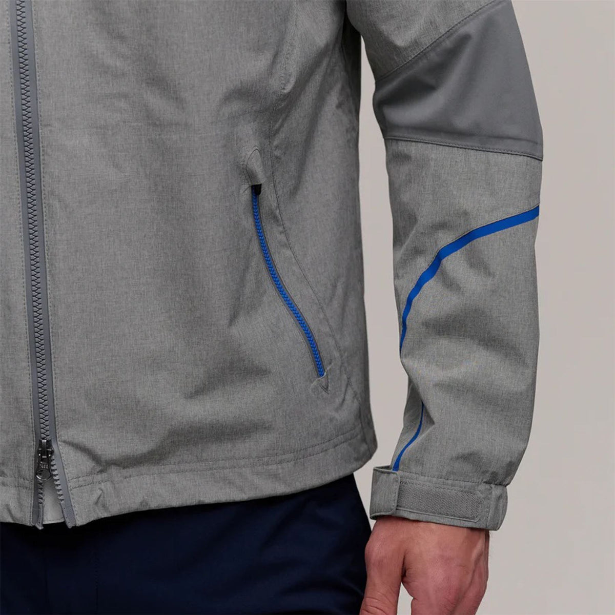 Power Torque Full Zip Jacket Grey Heather Melange