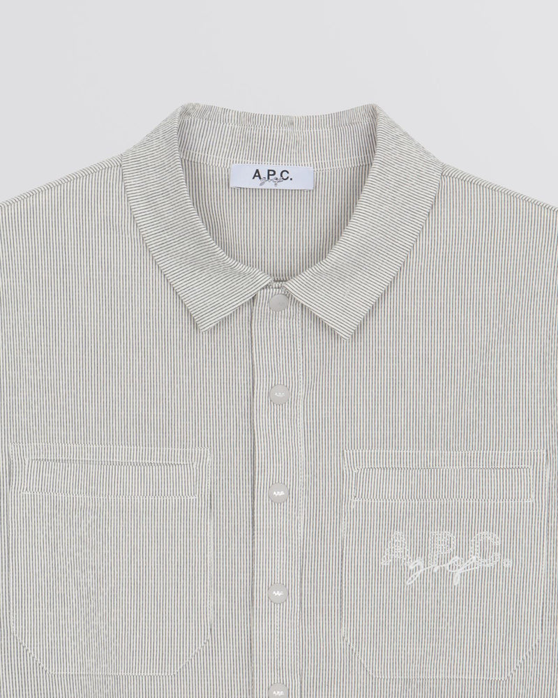 Jean Polo Shirt Co-Ord Grey