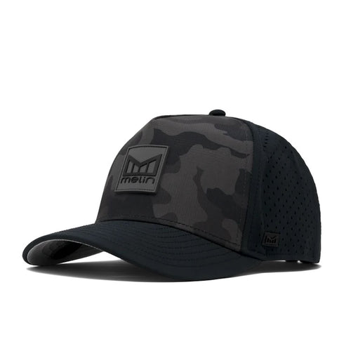 Hydro Odyssey Stacked Cap Black Camo - SS25