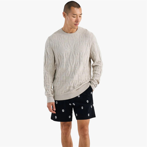 Monaco Knit Sweater Ivory