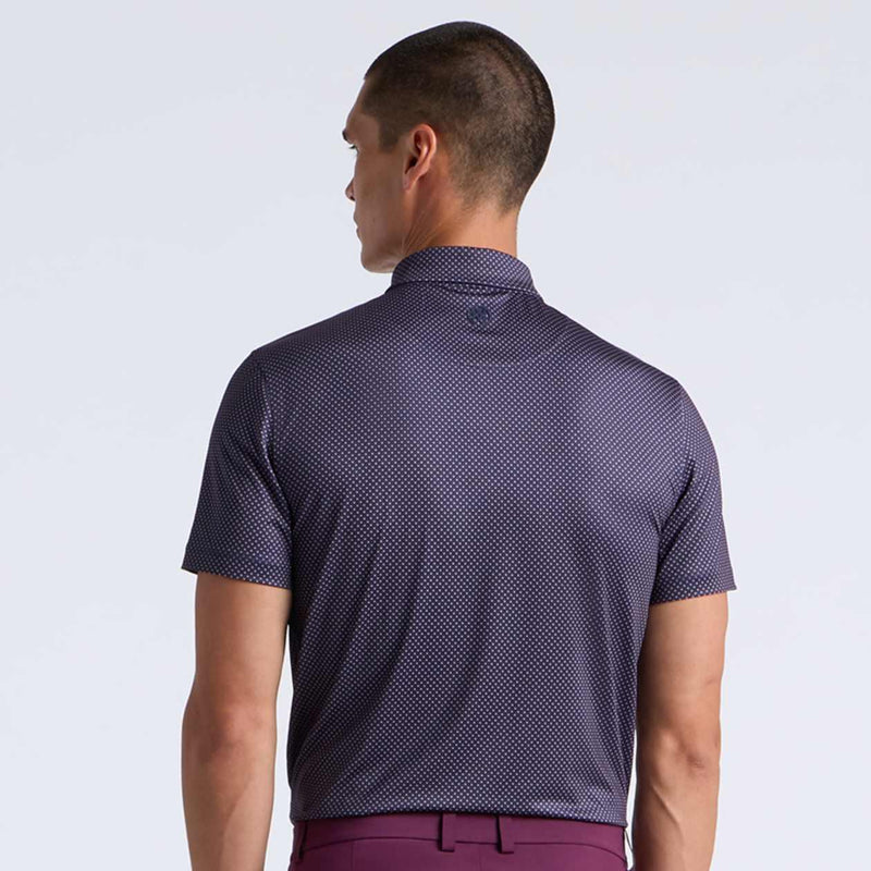 Dimond GEO Tech Jersey Polo Twilight/Dark Plum