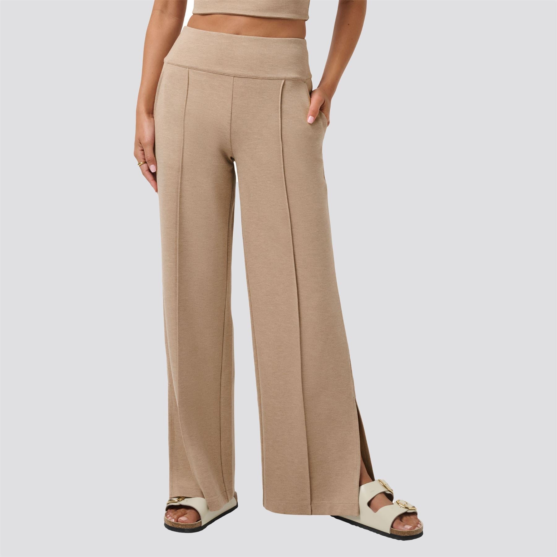 Womens Spa Day Pants Heather Portabella