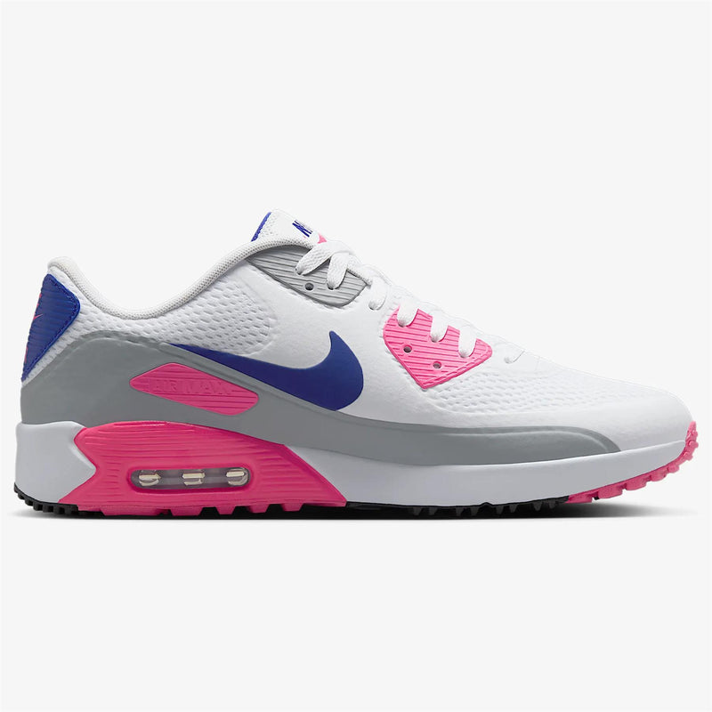 Air Max 90G Golf Shoes White/Concord/Laser Pink