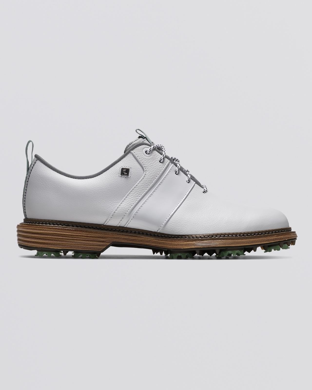 Premiere Series Packard Spiked Golf Shoes Todd Snyder White/Harbour Mist