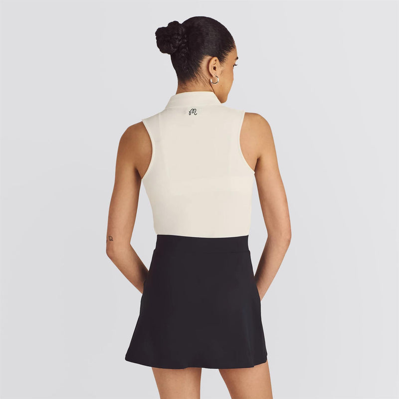 Womens Evergreen Claudia SL Polo White