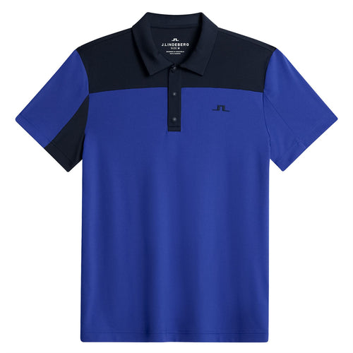 Anders TX Jersey Slim Fit Polo Clematis Blue - SS25