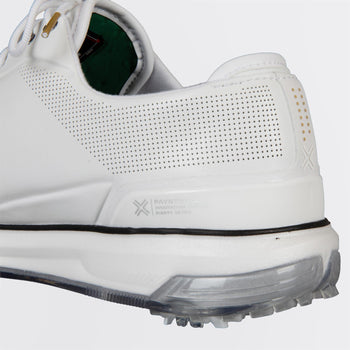PAYNTR Eighty Seven SC Spiked Golf Shoe White/Black/Gold