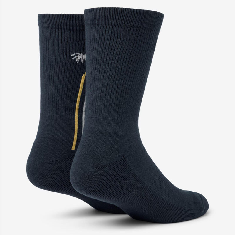 Tiki Flame Socks Total Eclipse