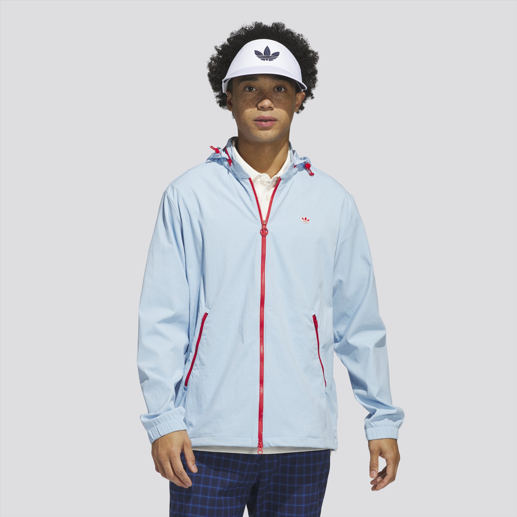 Convertible Hooded Jacket Clear Sky