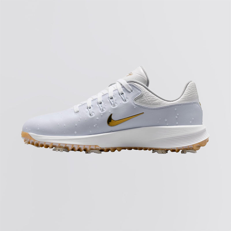Victory Pro 4 NRG P26 Spiked Golf Shoes White/Metallic Gold