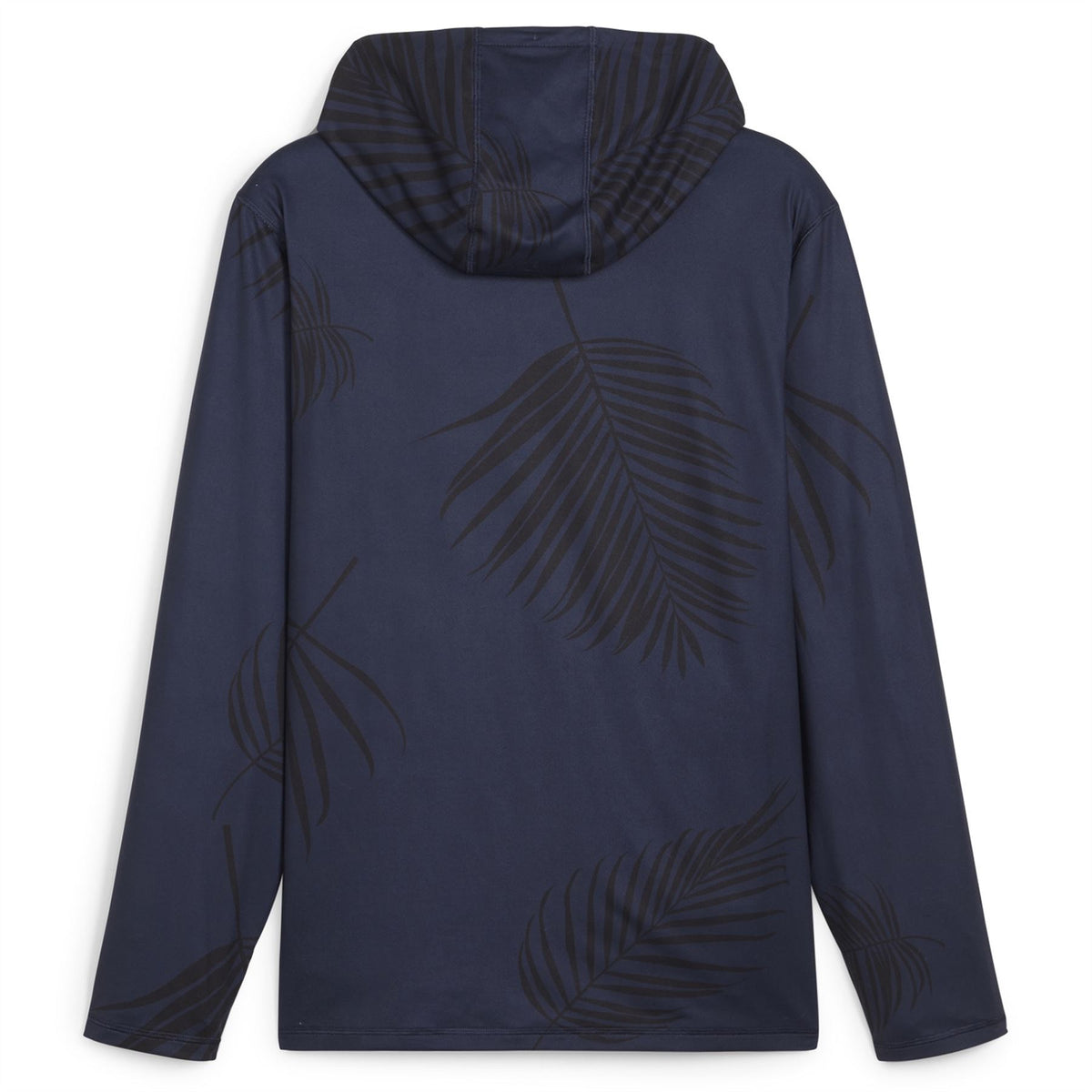 X PTC Palm Print Hoodie Deep Navy