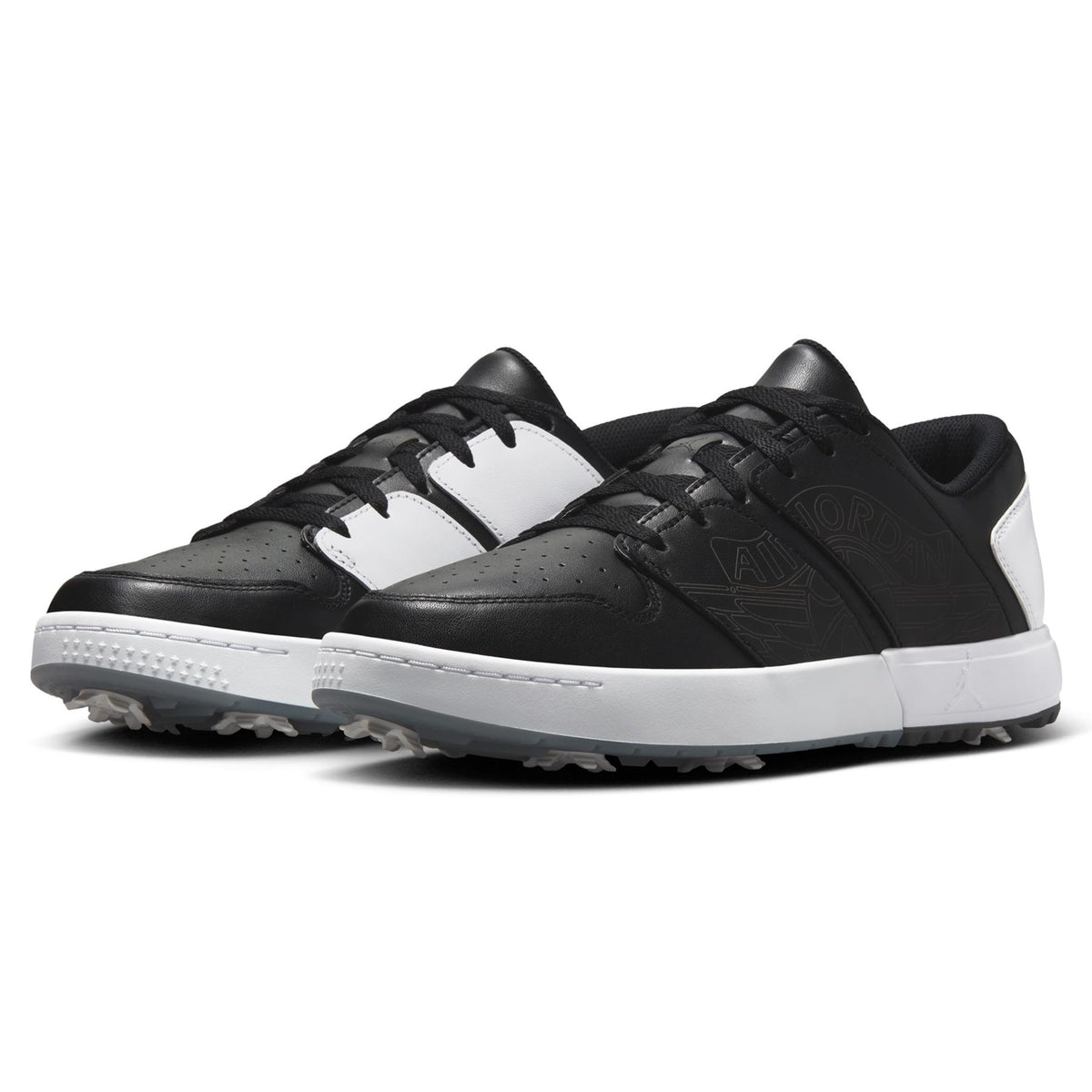 Air Jordan 1 NU Retro Golf Shoes Black/White/Cool Gray