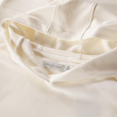 Womens Flora Knit Hoodie Soft White