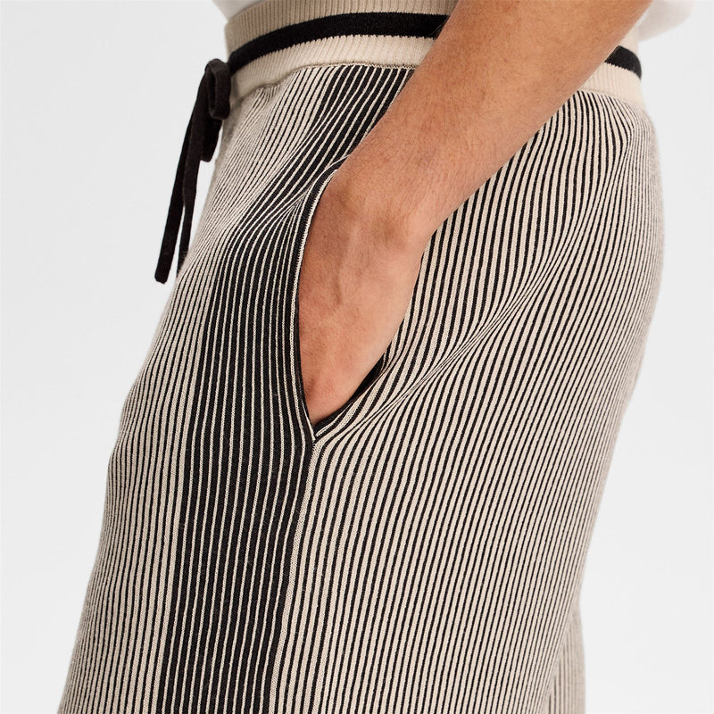 Simon Knitted Shorts Moonbeam