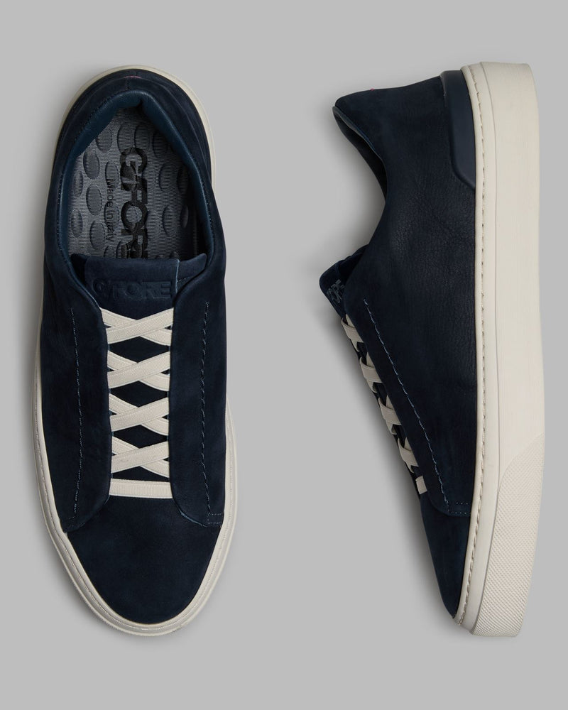 Endeavor Slip-On Leather Sneakers Twilight