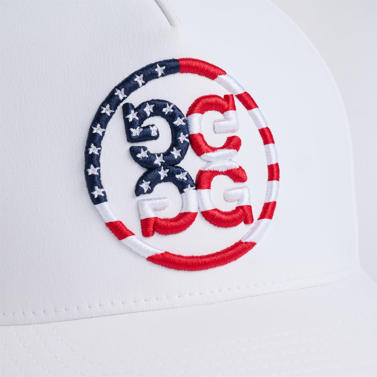 Stars & Stripes Delta Hat Snow/RWB