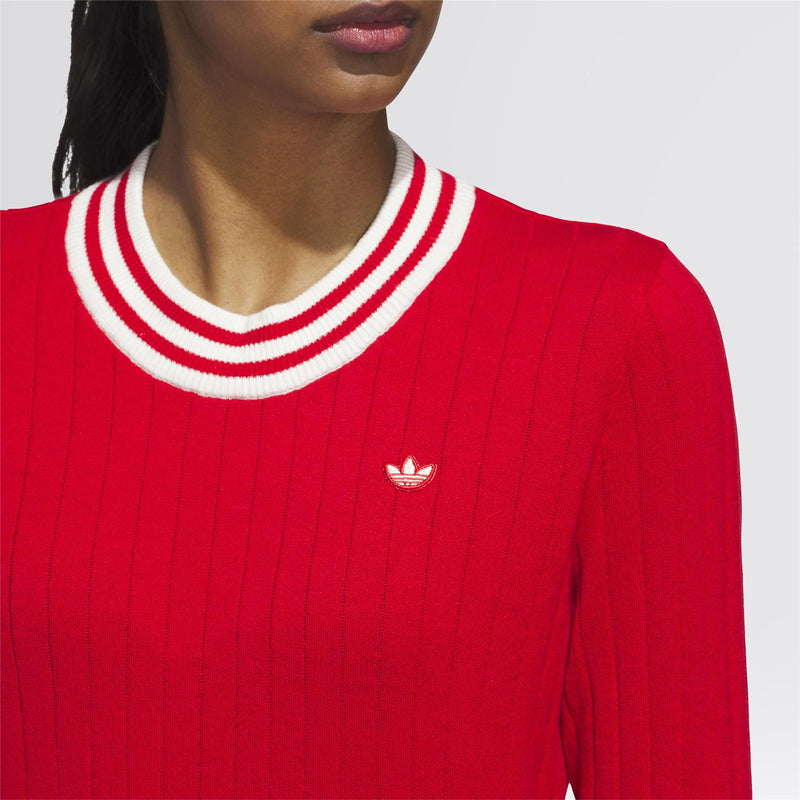 Womens Originals Cashmere Knit Sweater Better Scarlet