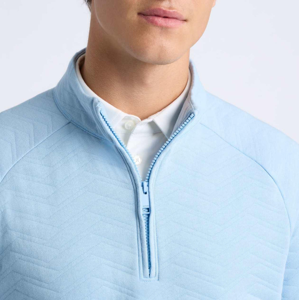 Dunes Cotton Quilted Quarter Zip Baja