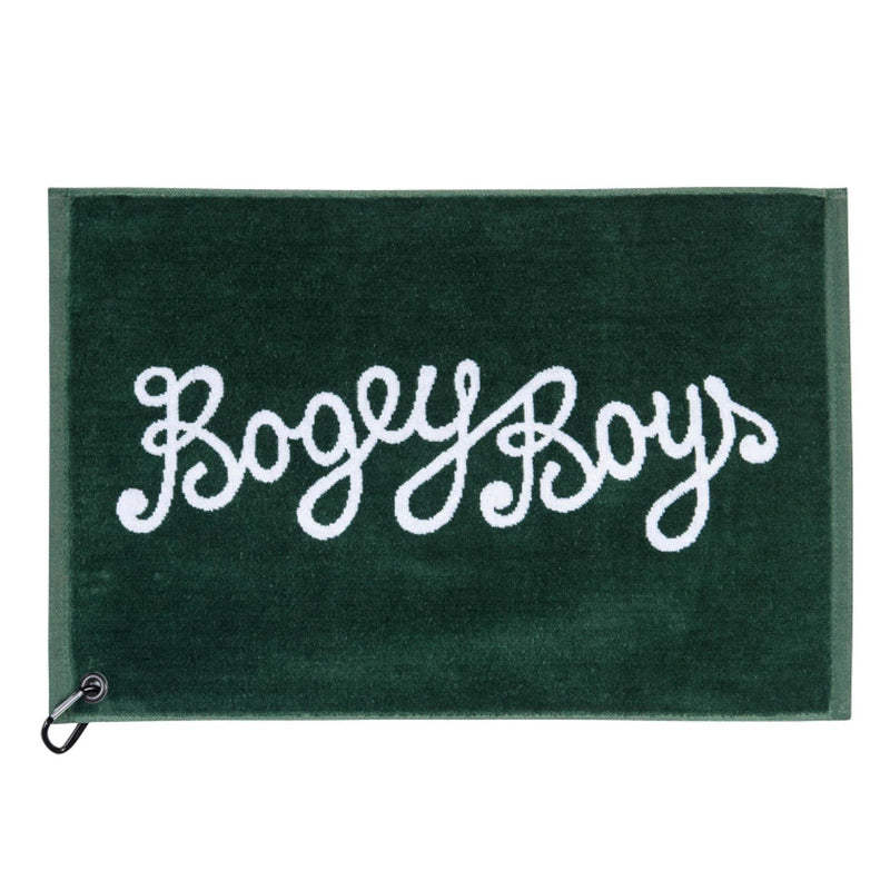 Script Golf Towel Clover