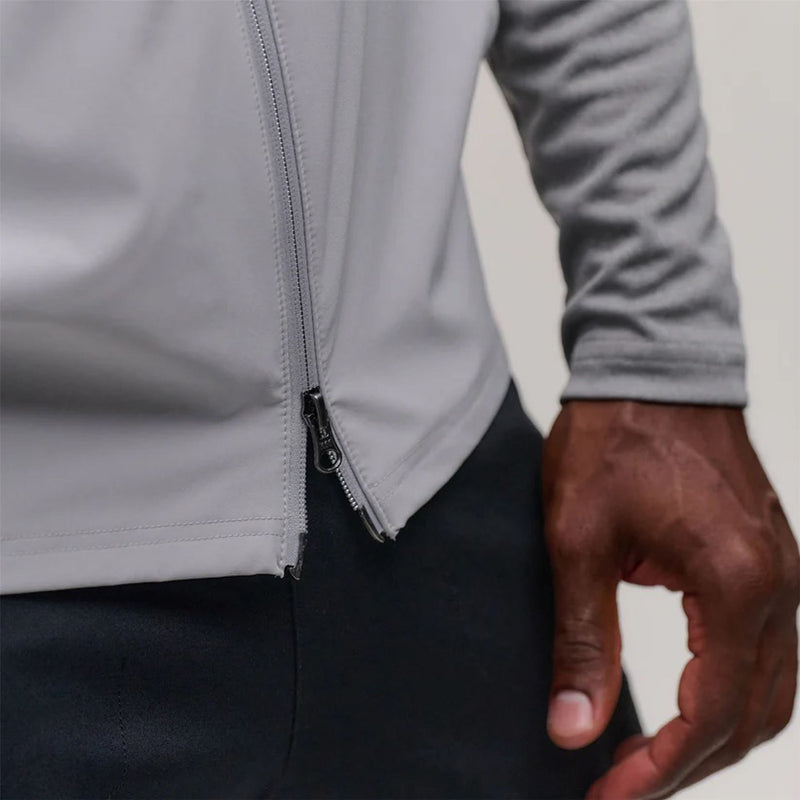 Z710 Full Zip Hybrid Jacket Grey Heather