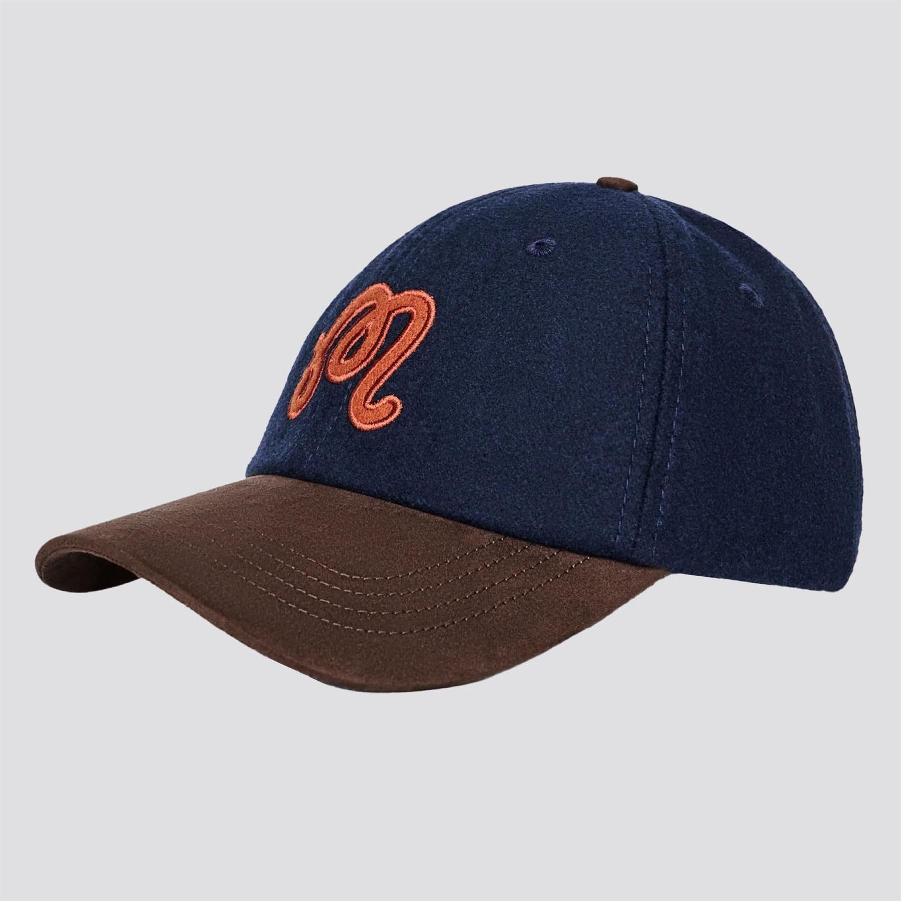 M Script Dad Hat Navy