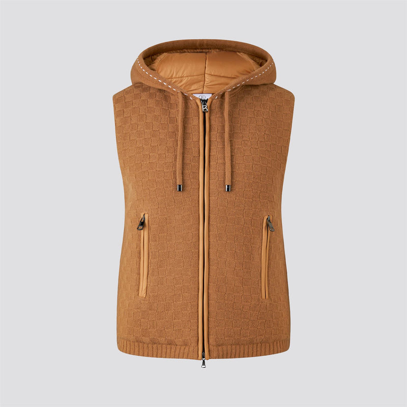 Womens Lissity Vest Brown