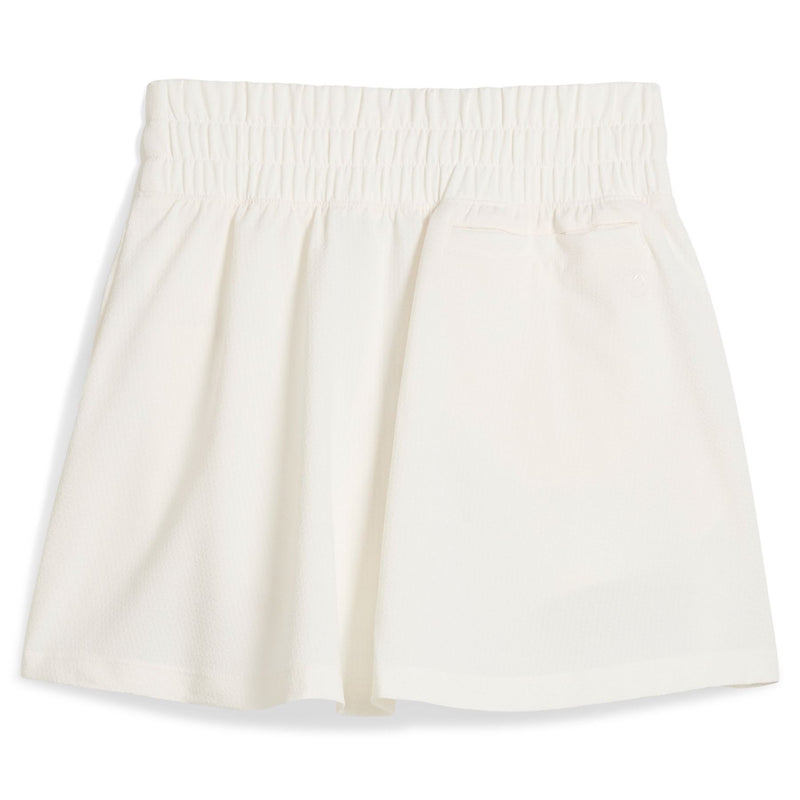 Womens x AP Sandy Seersucker Skort Warm White