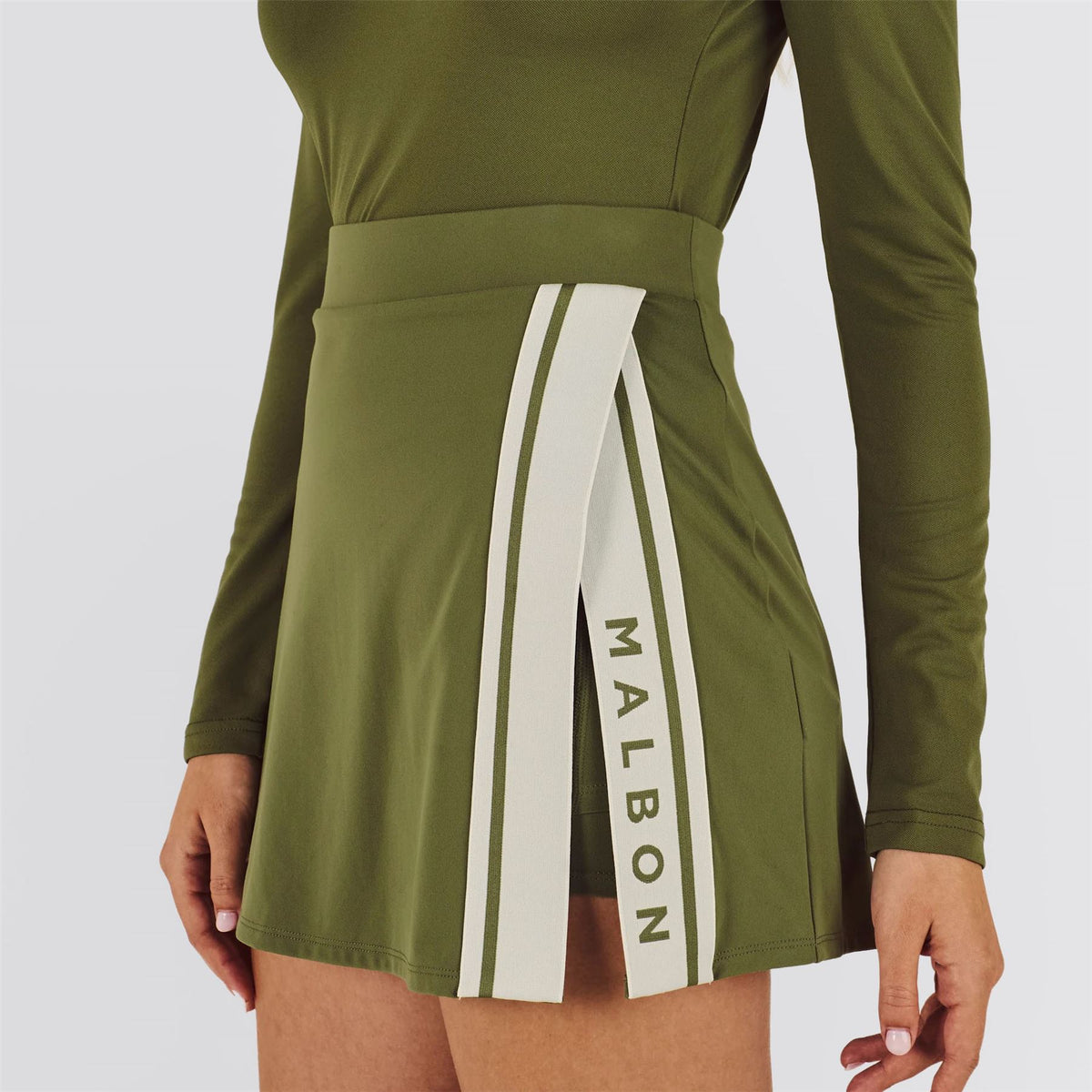 Womens Baseline Skirt Olivine