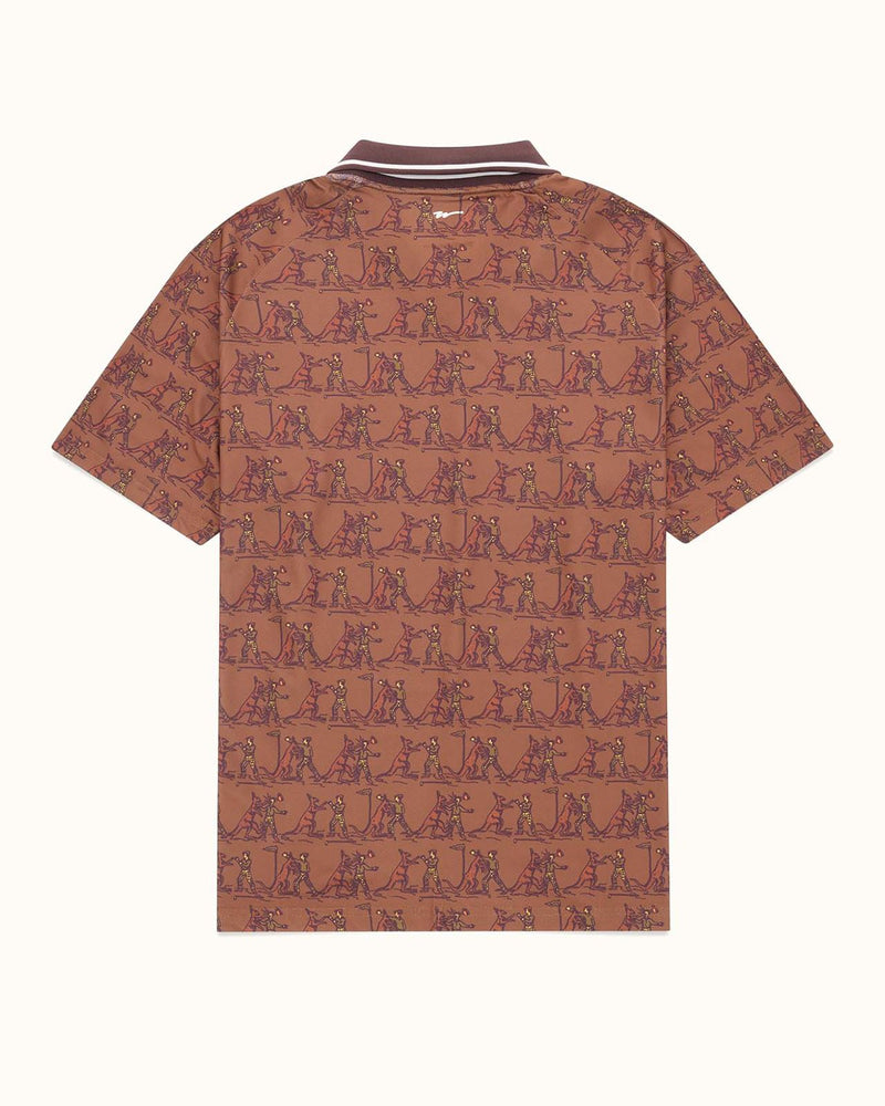 Knockout V Polo Brown