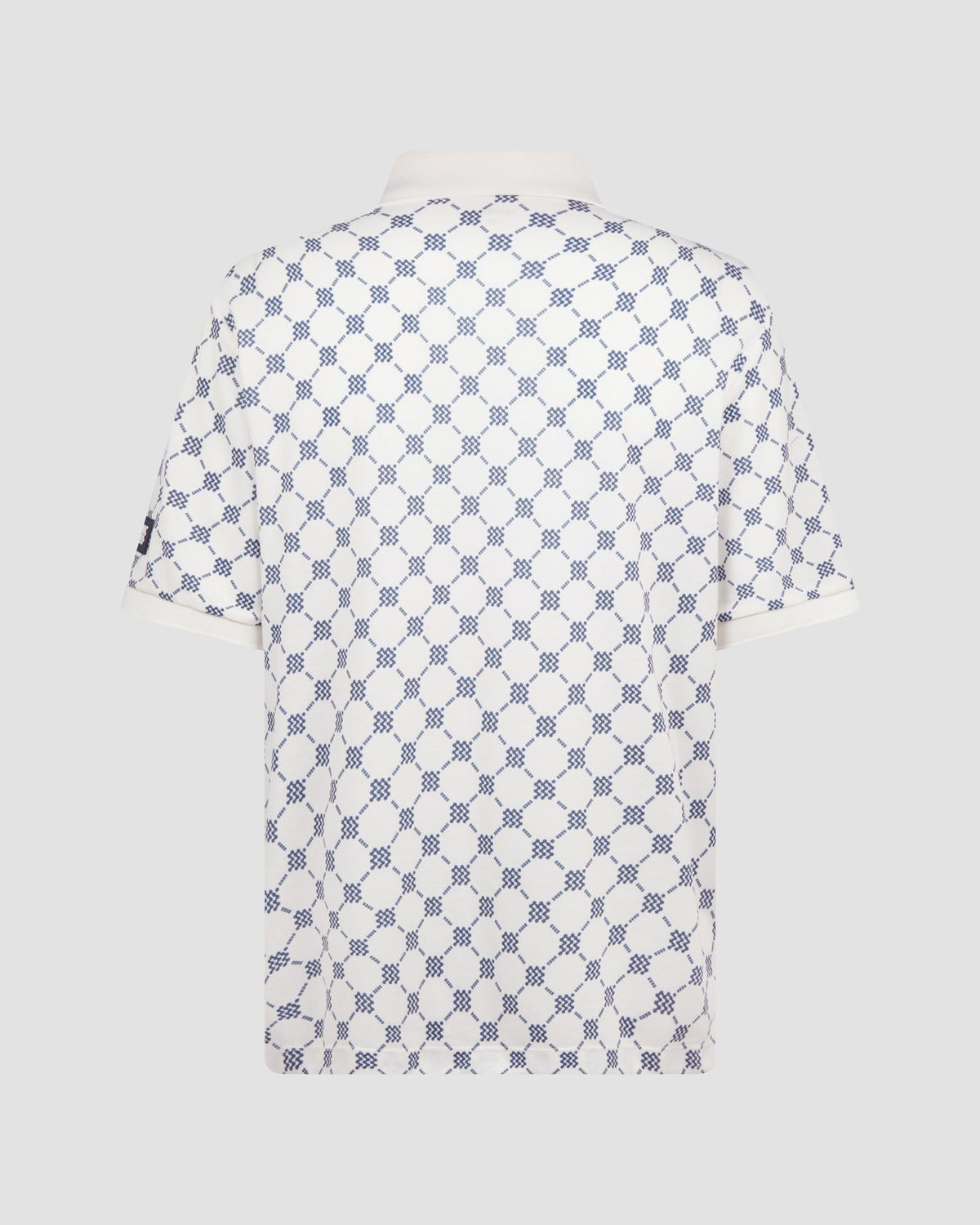 GOAT Pique Polo Monogram Cream