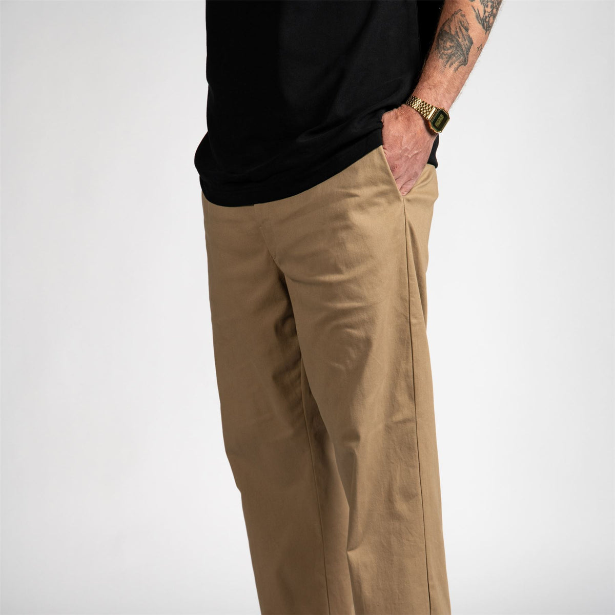 Kooka Twill All Day Pants Tan