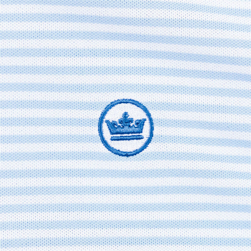 Mood Perfromance Mesh Polo Blue Frost